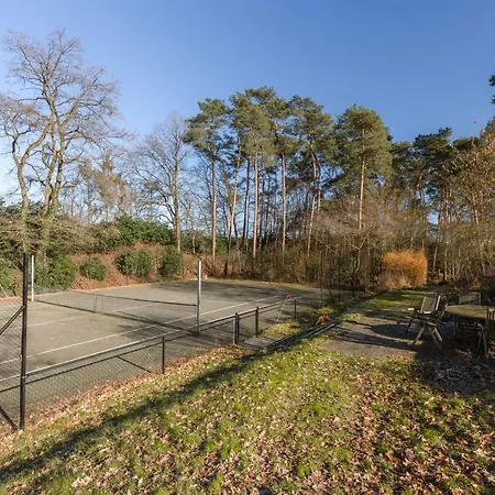 With Lake And Tennis Court
